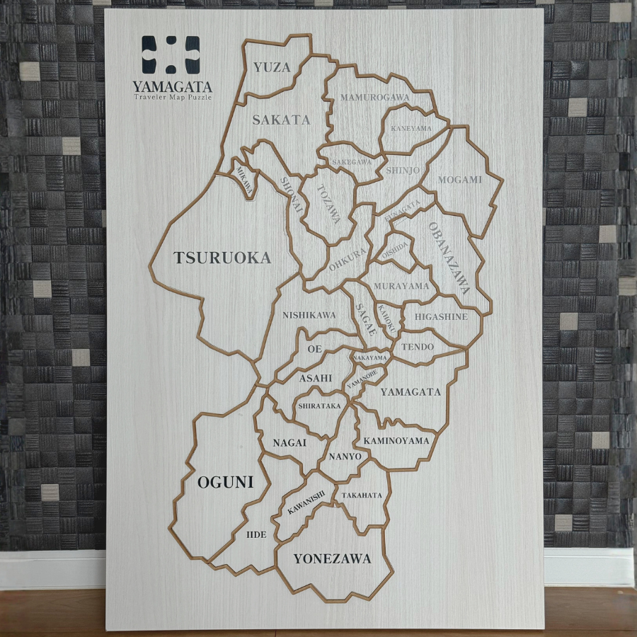 Haikaトラベラーマップパズル山形県 A1